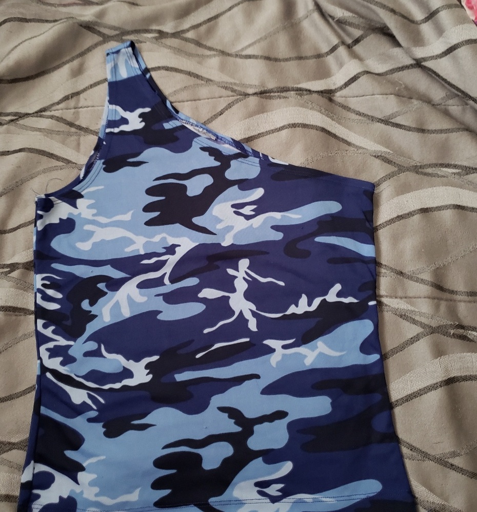 One shoulder. Shirt